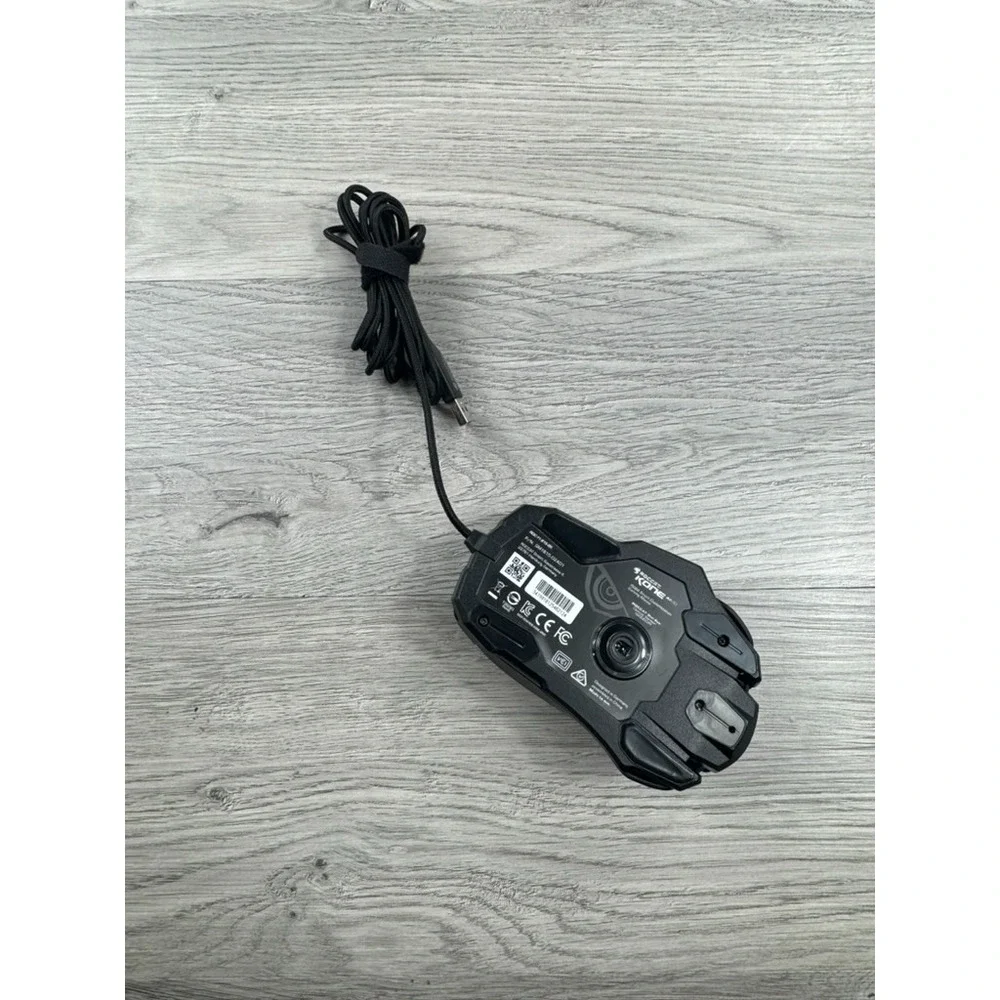 Kone Roc-11-815-Bk Gaming Mouse Lights Black Tilt Wheel USB 2.0 Wired Optical